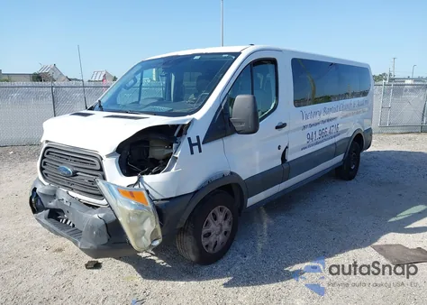 2015 Ford Transit-350 Xlt из США, поврежденный, VIN 1FBZX2ZM7FKA60105